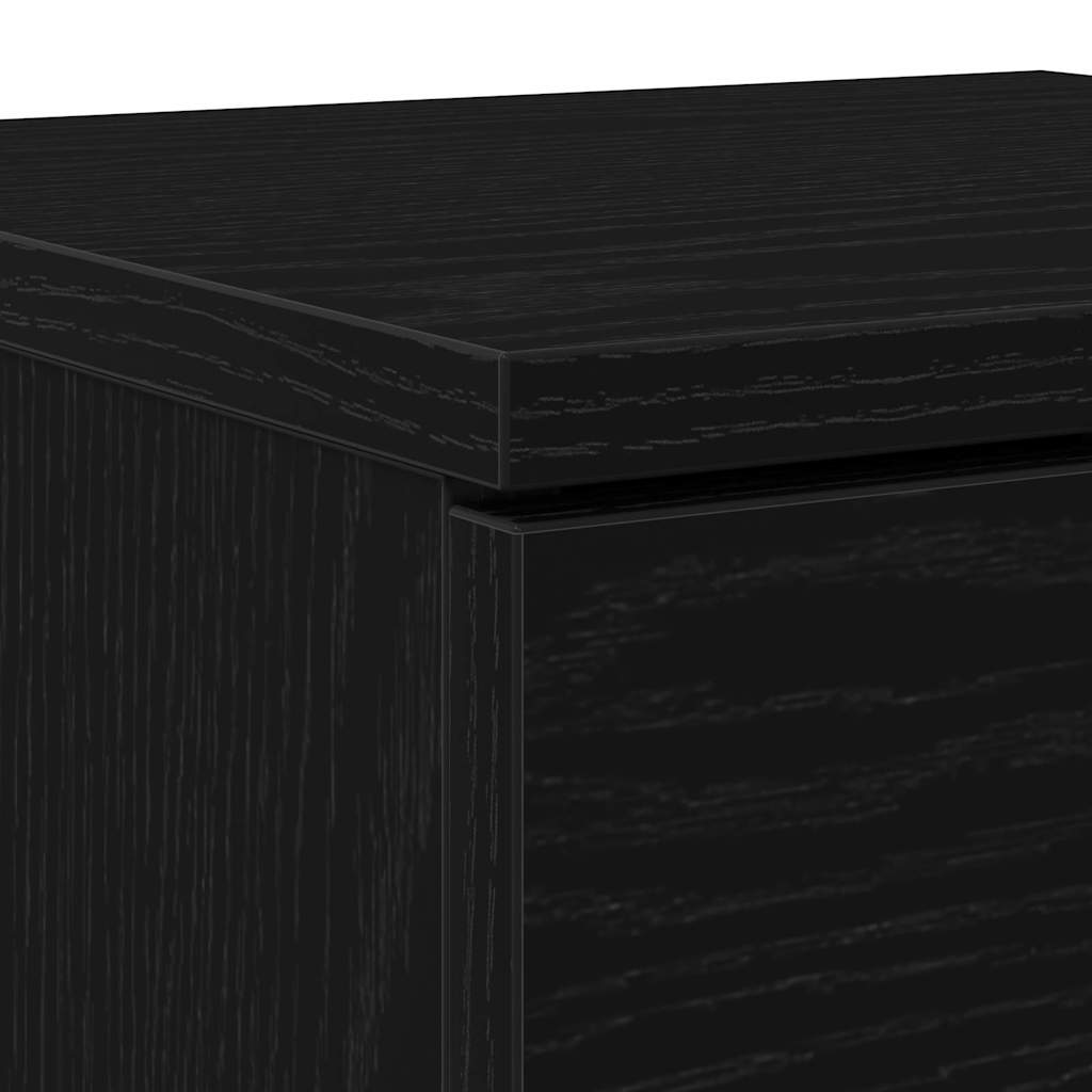 Ormar za cipele Crni hrast 29,5 x 35 x 70 cm Konstruirano drvo