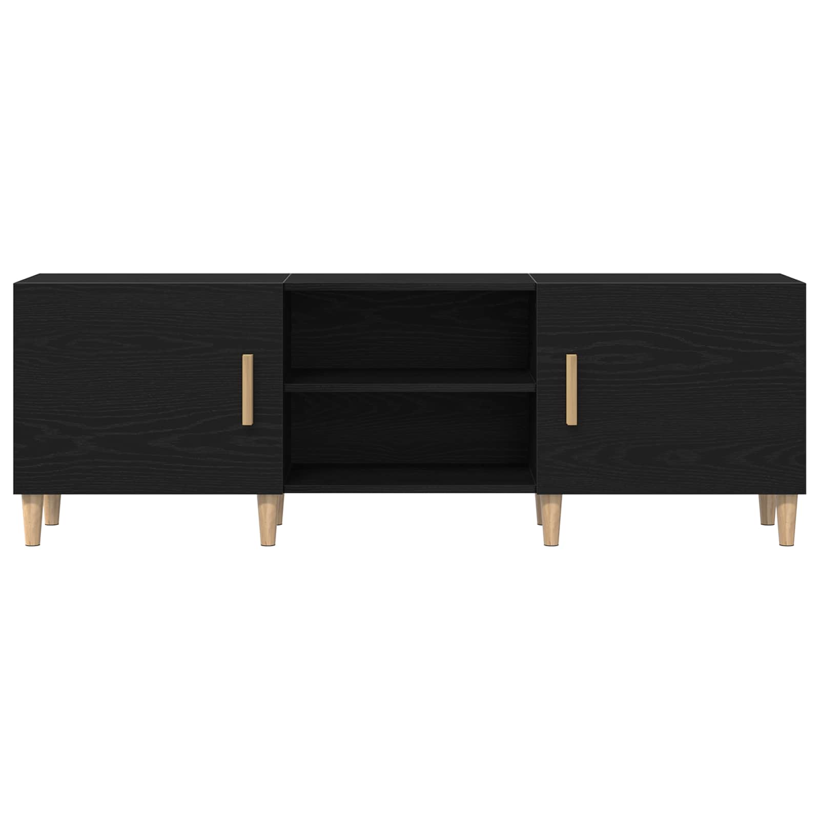 TV ormar Crni hrast 150 x 30 x 50 cm Konstruirano drvo