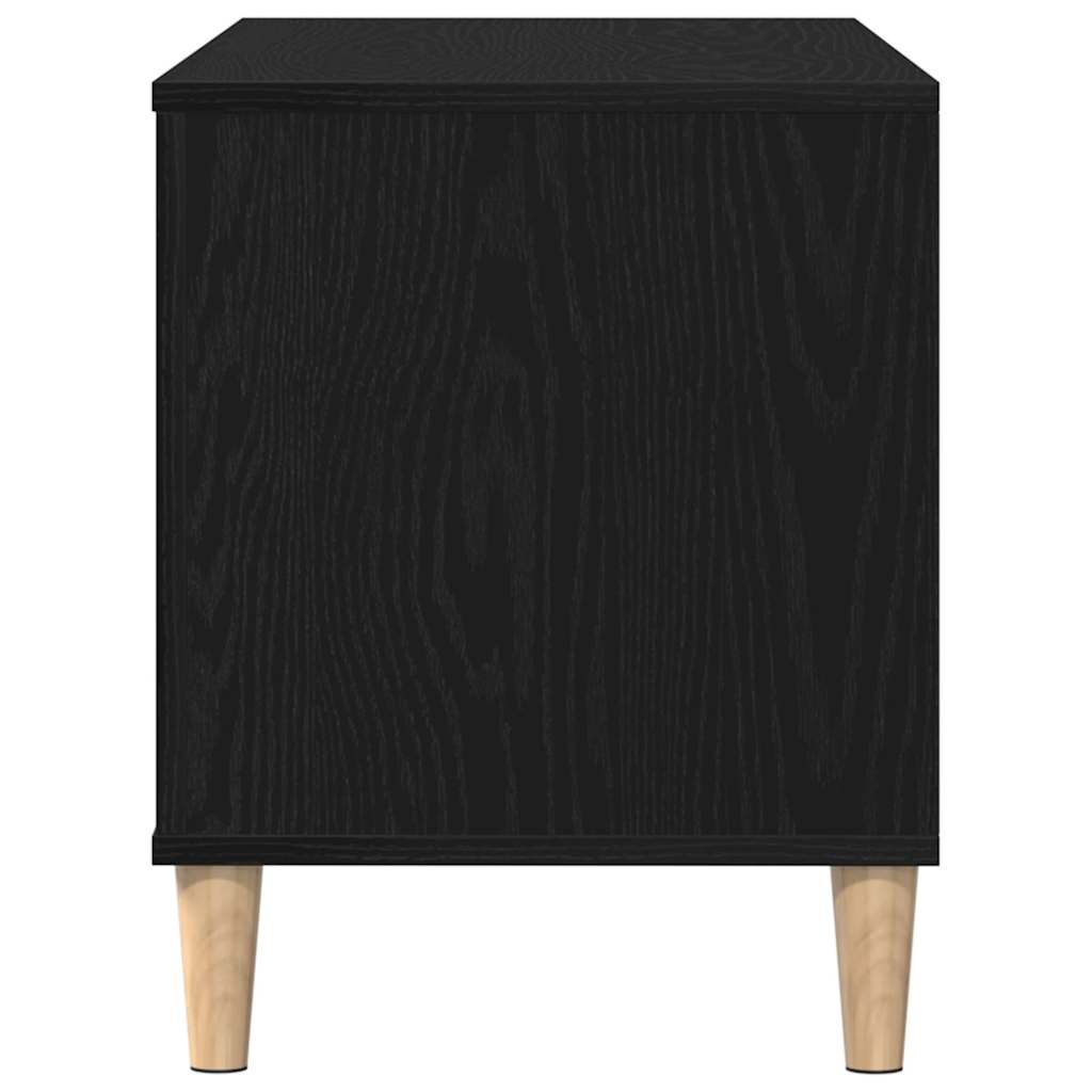 Ormar za ploče Crni hrast 100 x 38 x 48 cm Konstruirano drvo