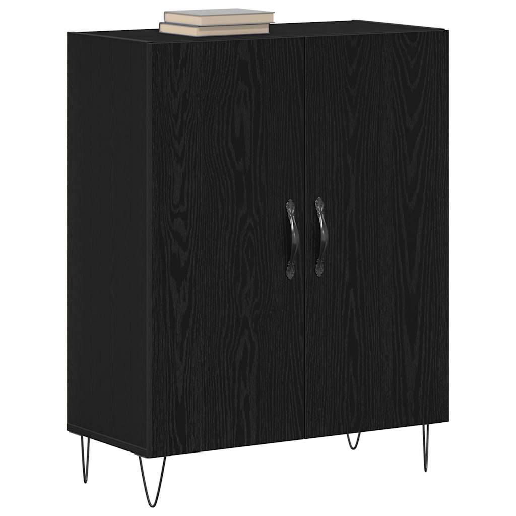 Kreveta Crni hrast 69,5 x 34 x 90 cm Konstruirano drvo