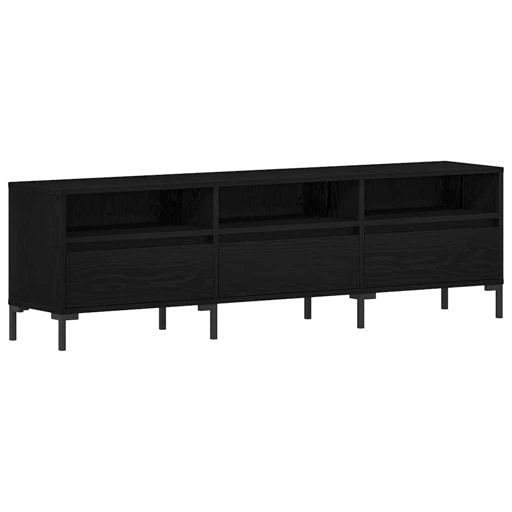 TV ormar Crni hrast 150 x 30 x 44,5 cm Konstruirano drvo