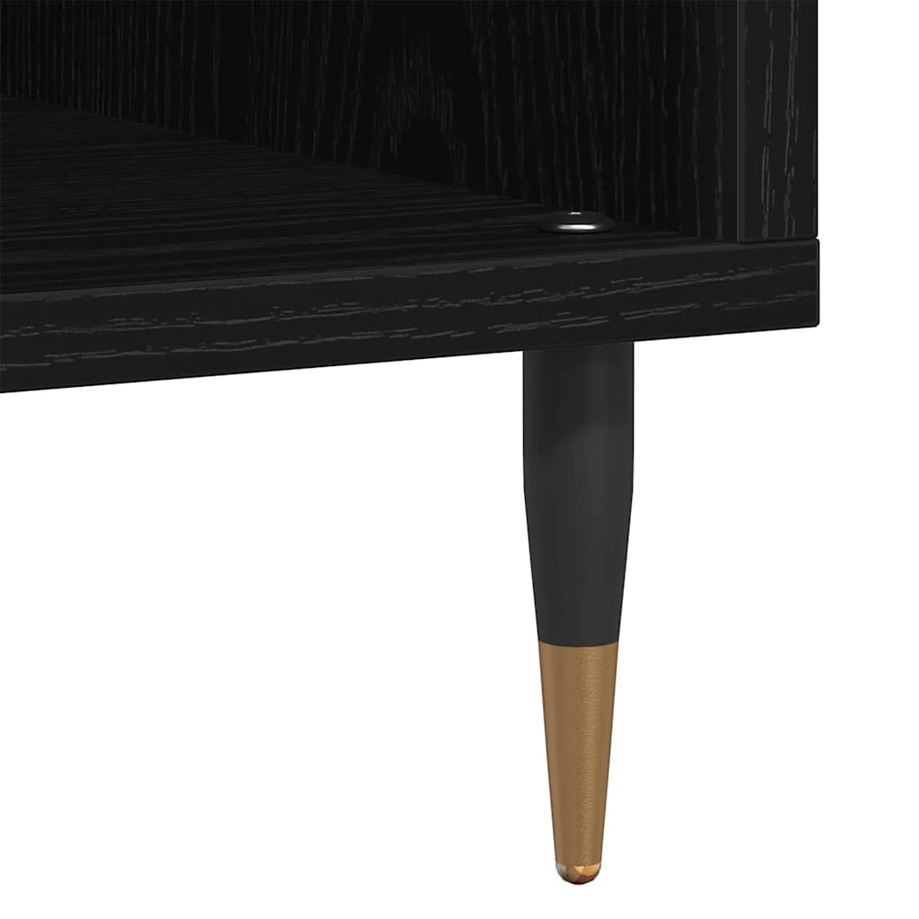 Ormar za ploče Crni hrast 100 x 38 x 48 cm Konstruirano drvo
