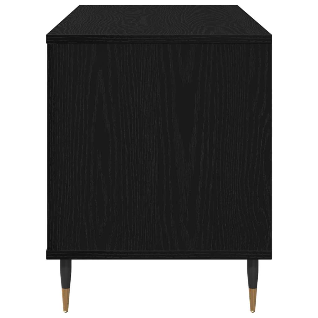 Ormar za ploče Crni hrast 100 x 38 x 48 cm Konstruirano drvo