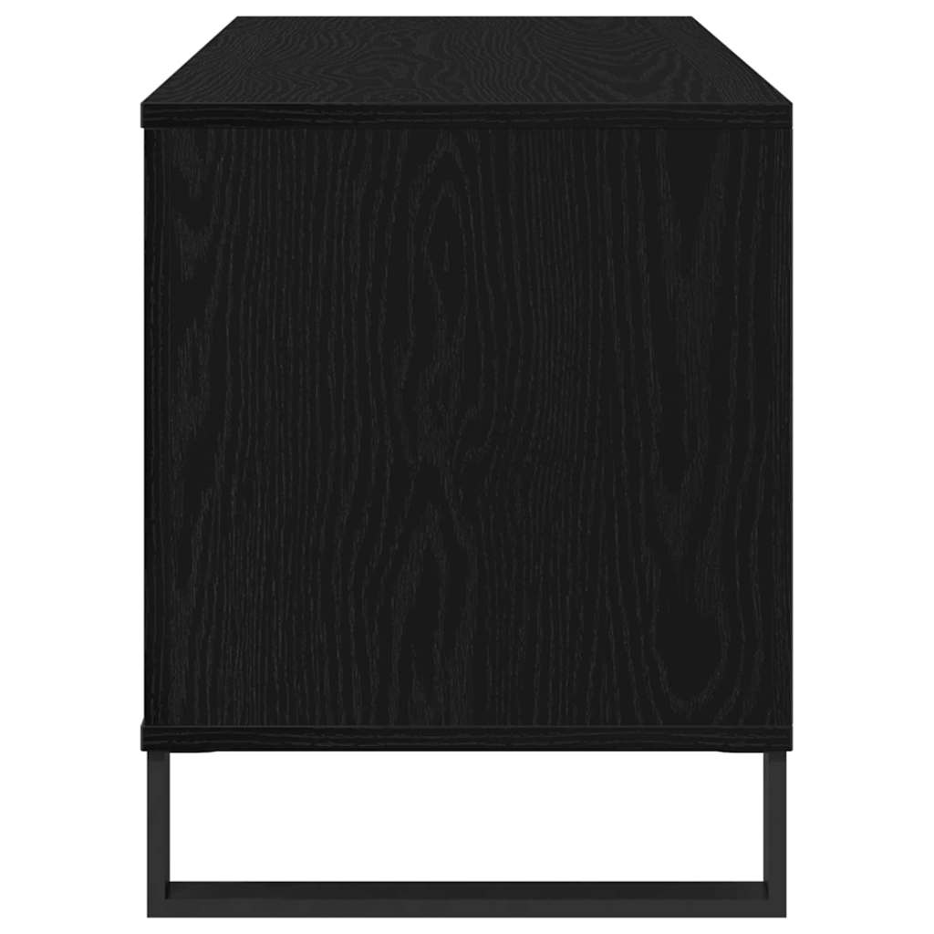 Ormar za ploče Crni hrast 100 x 38 x 48 cm Konstruirano drvo