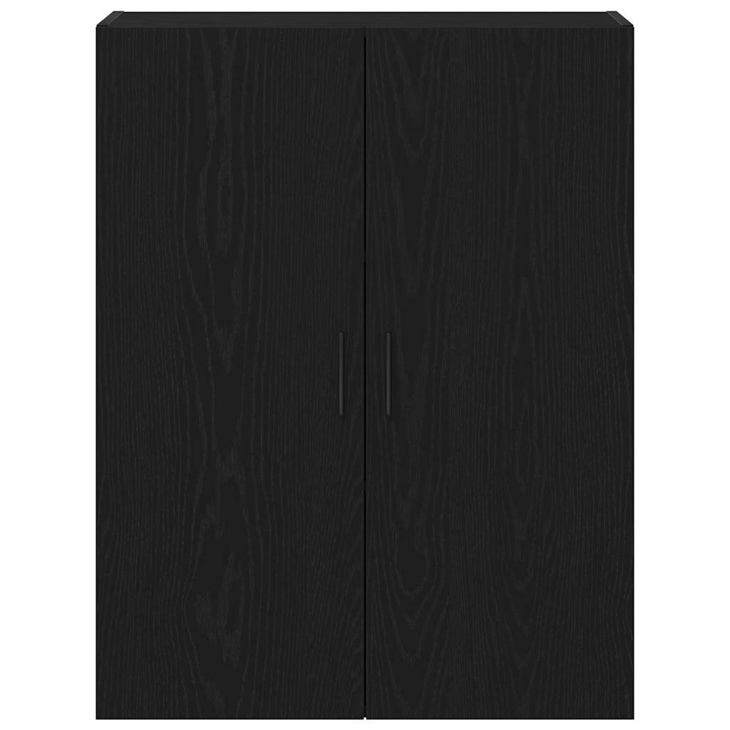 Kabinetski zidni Crni hrast 69,5 x 34 x 90 cm Konstruirano drvo