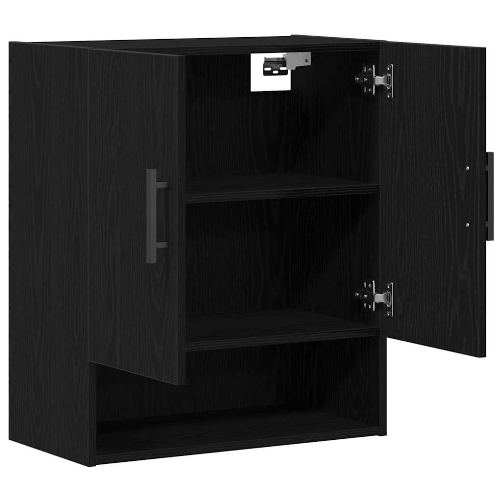 Kabinetski zidni Crni hrast 60 x 31 x 70 cm Konstruirano drvo