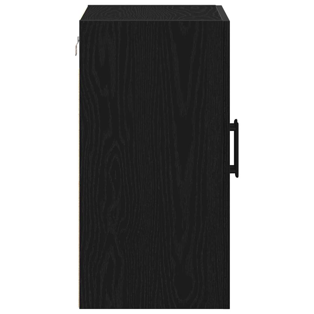 Kabinetski zidni Crni hrast 60 x 31 x 60 cm Konstruirano drvo
