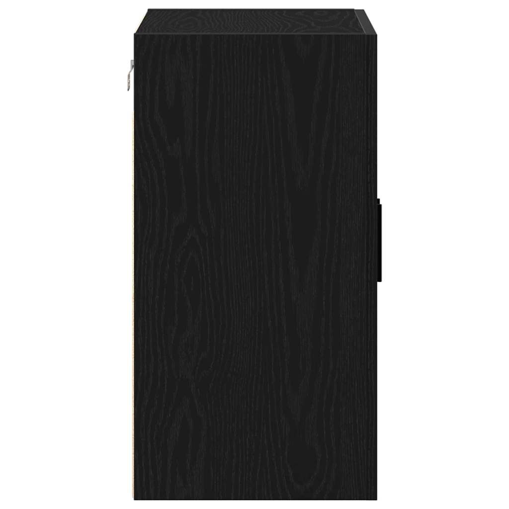Kabinetski zidni Crni hrast 60 x 31 x 60 cm Konstruirano drvo