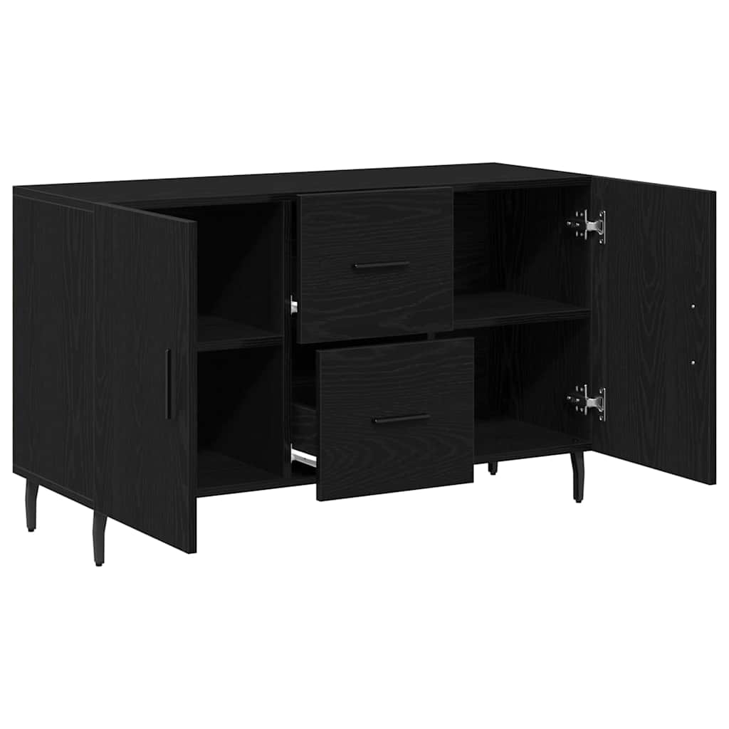 Kreveta Crni hrast 100 x 36 x 60 cm Konstruirano drvo