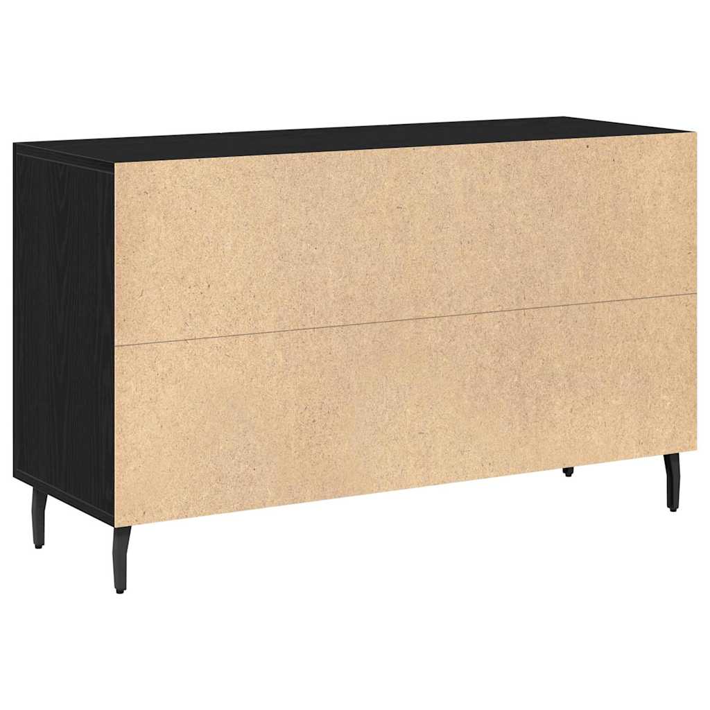 Kreveta Crni hrast 100 x 36 x 60 cm Konstruirano drvo