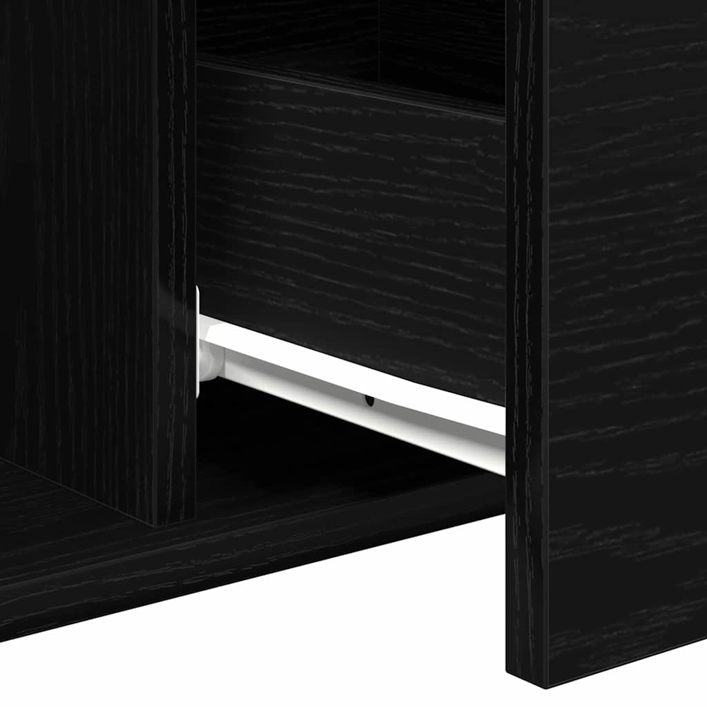Kava Stol Crni hrast 90 x 50 x 36.5 cm Konstruirano drvo