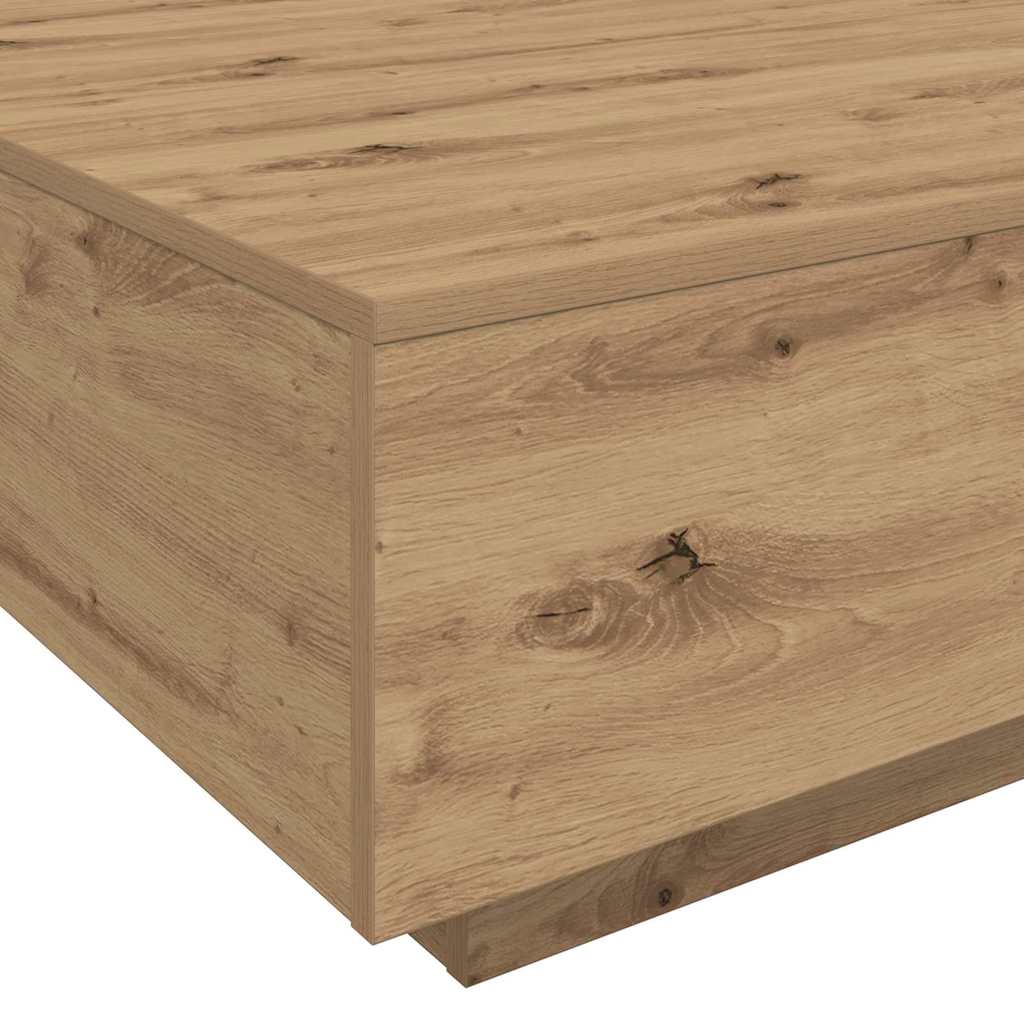 Kava Stol Umjetnički hrast 55 x 55 x 31 cm Konstruirano drvo