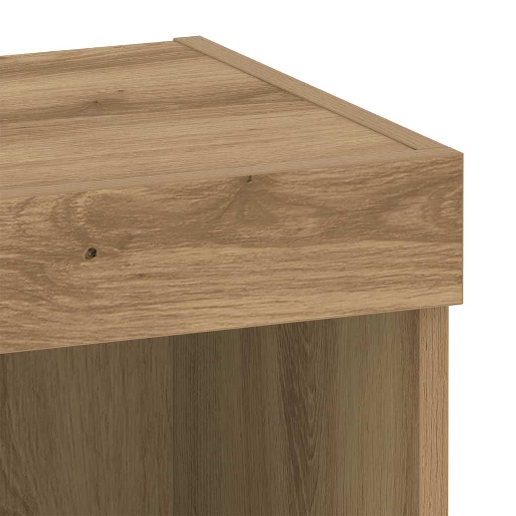 Set TV komoda Zidne 2 pcs Umjetnički hrast 40 x 30 x 30 cm