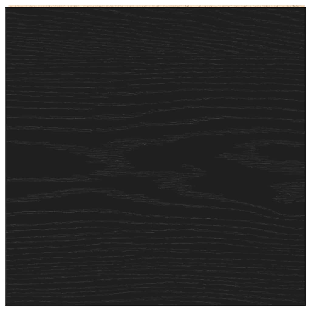 Kupaonski ormarić crni hrast 30x30x183,5 cm inženjerski drvo