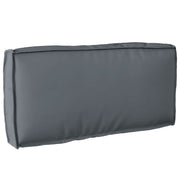 Jastuk Antracit 80 x 40 x 12 cm Oxford tkanina