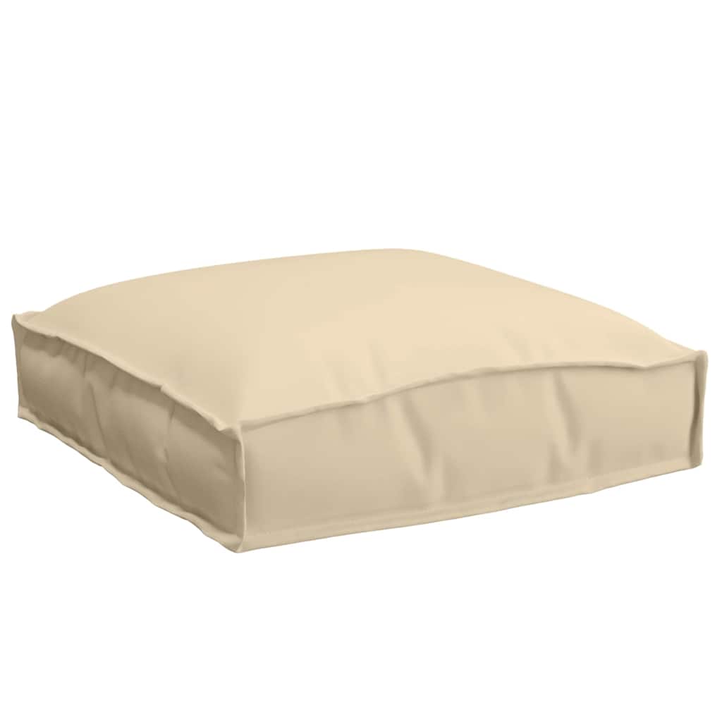 Jastuk 2 pcs Bež 40 x 40 x 8 cm Oxford tkanina