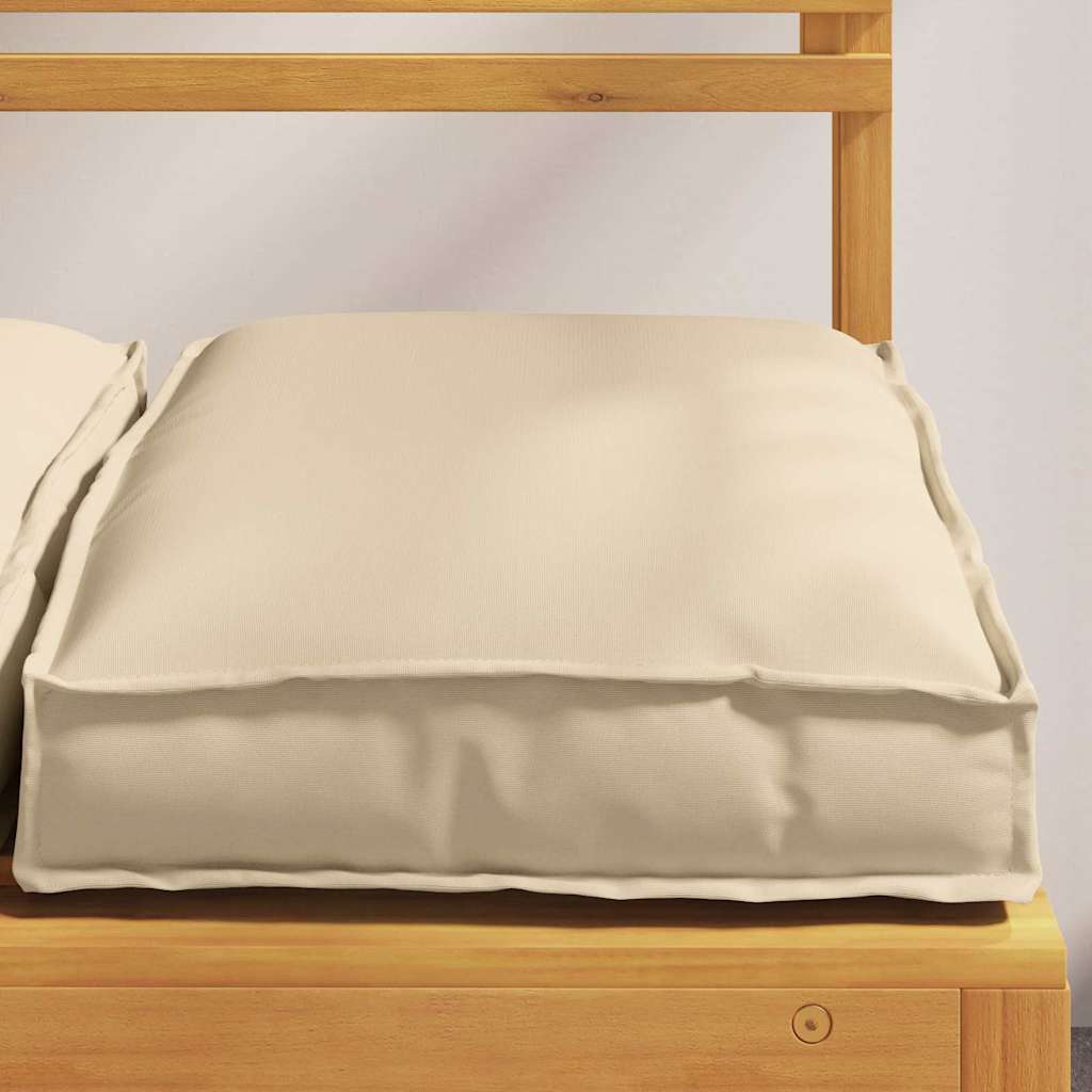 Jastuk 4 pcs Bež 40 x 40 x 8 cm Oxford tkanina