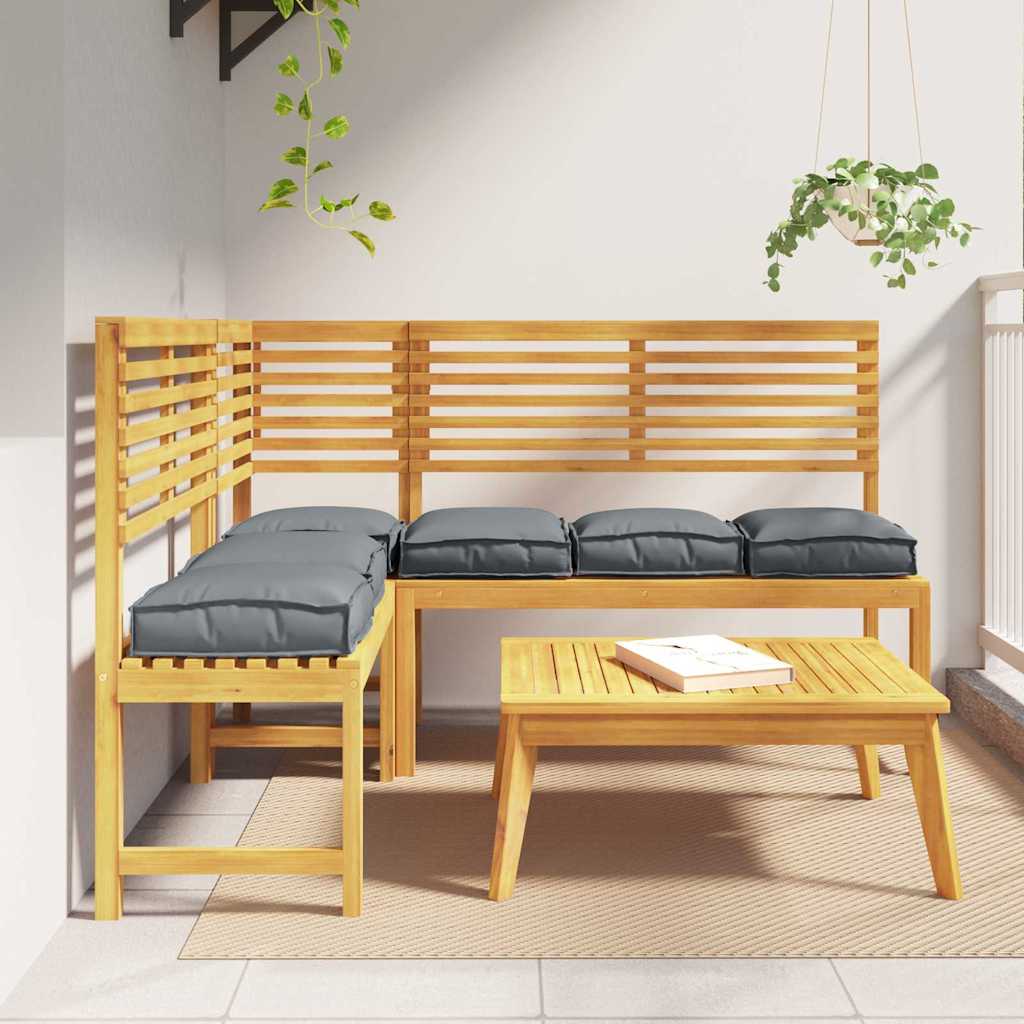 Jastuk 6 pcs Antracit 40 x 40 x 8 cm Oxford tkanina