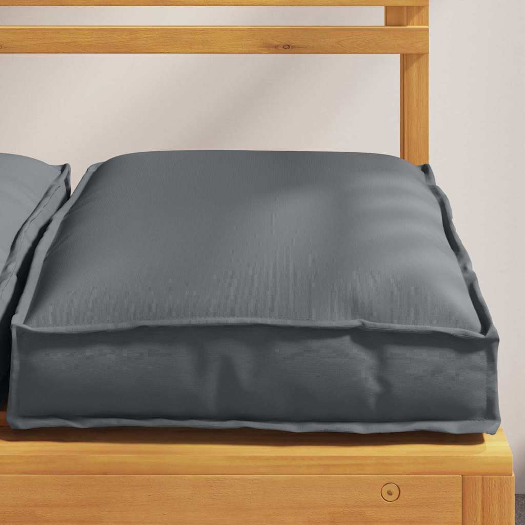 Jastuk 6 pcs Antracit 40 x 40 x 8 cm Oxford tkanina