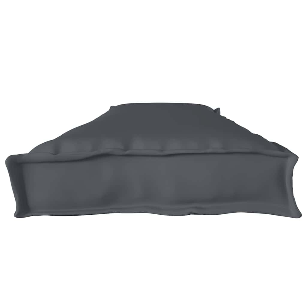 Jastučić za palete Antracit 180 x 40 x 8 cm Oxford tkanina
