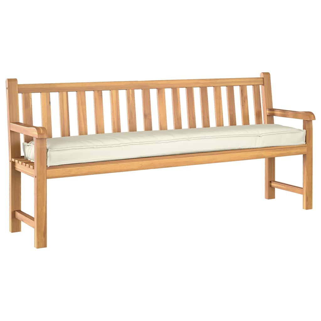 Jastučić za palete Krema 180 x 40 x 8 cm Oxford tkanina
