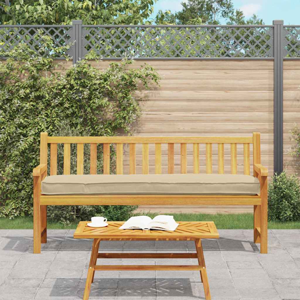 Jastučić za palete Bež 180 x 40 x 8 cm Oxford tkanina