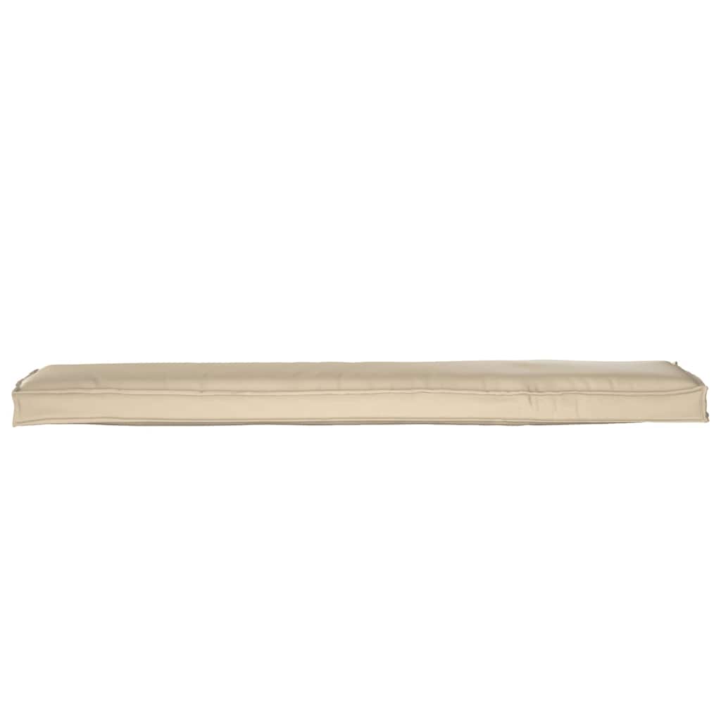 Jastučić za palete Bež 180 x 40 x 8 cm Oxford tkanina