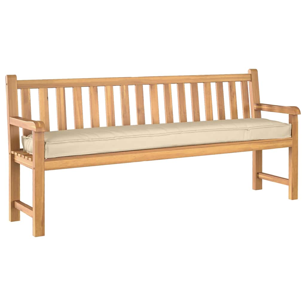 Jastučić za palete Bež 180 x 40 x 8 cm Oxford tkanina