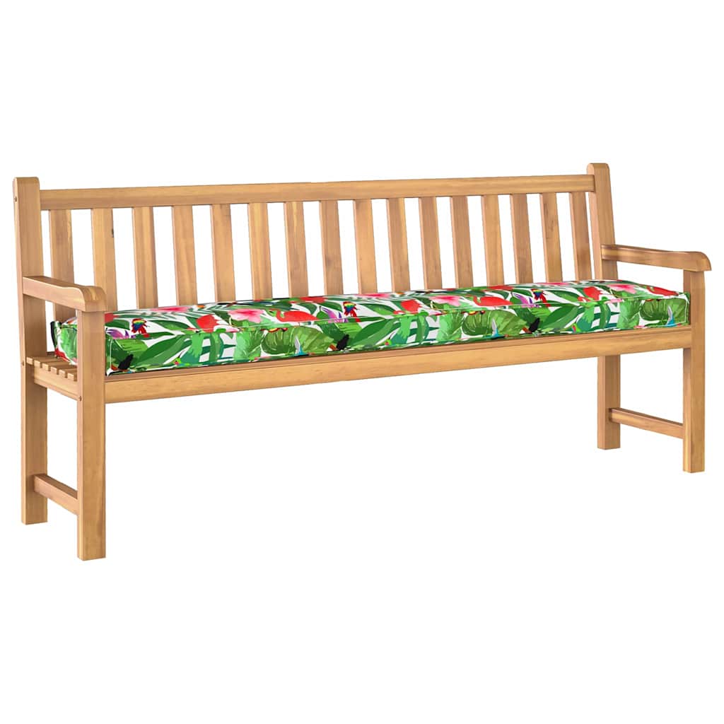 Jastučić za palete Cvjetni Tropska džungla 180 x 40 x 8 cm