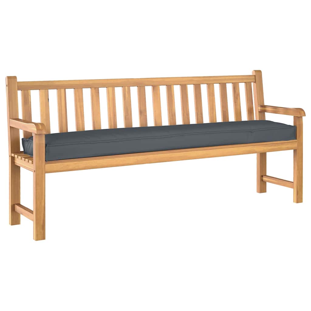 Jastučić za palete Antracit 200 x 40 x 8 cm Oxford tkanina
