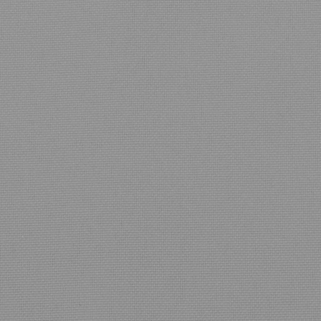 Jastučić za palete Siva 200 x 40 x 8 cm Oxford tkanina