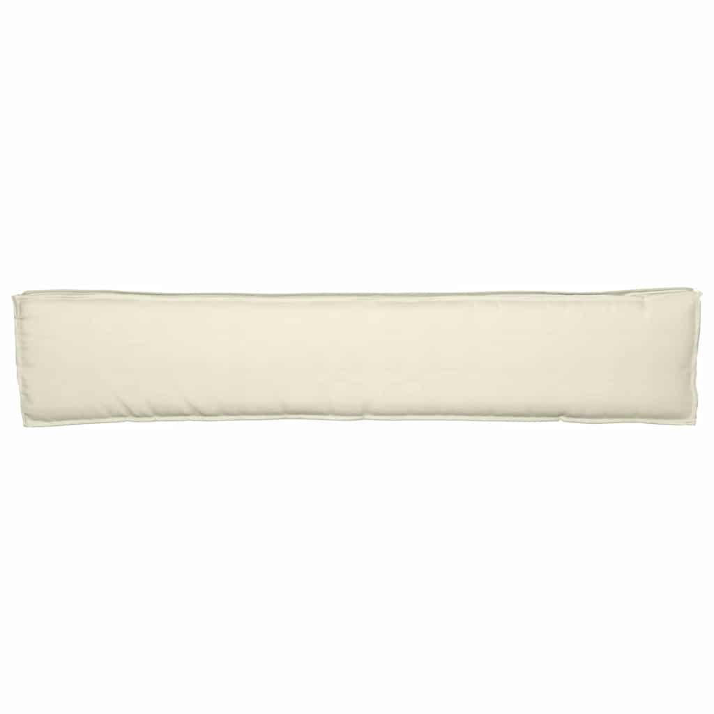 Jastučić za palete Krema 200 x 40 x 8 cm Oxford tkanina