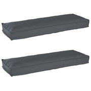 Set jastučića za palete 2 pcs Antracit 120 x 40 x 8 cm