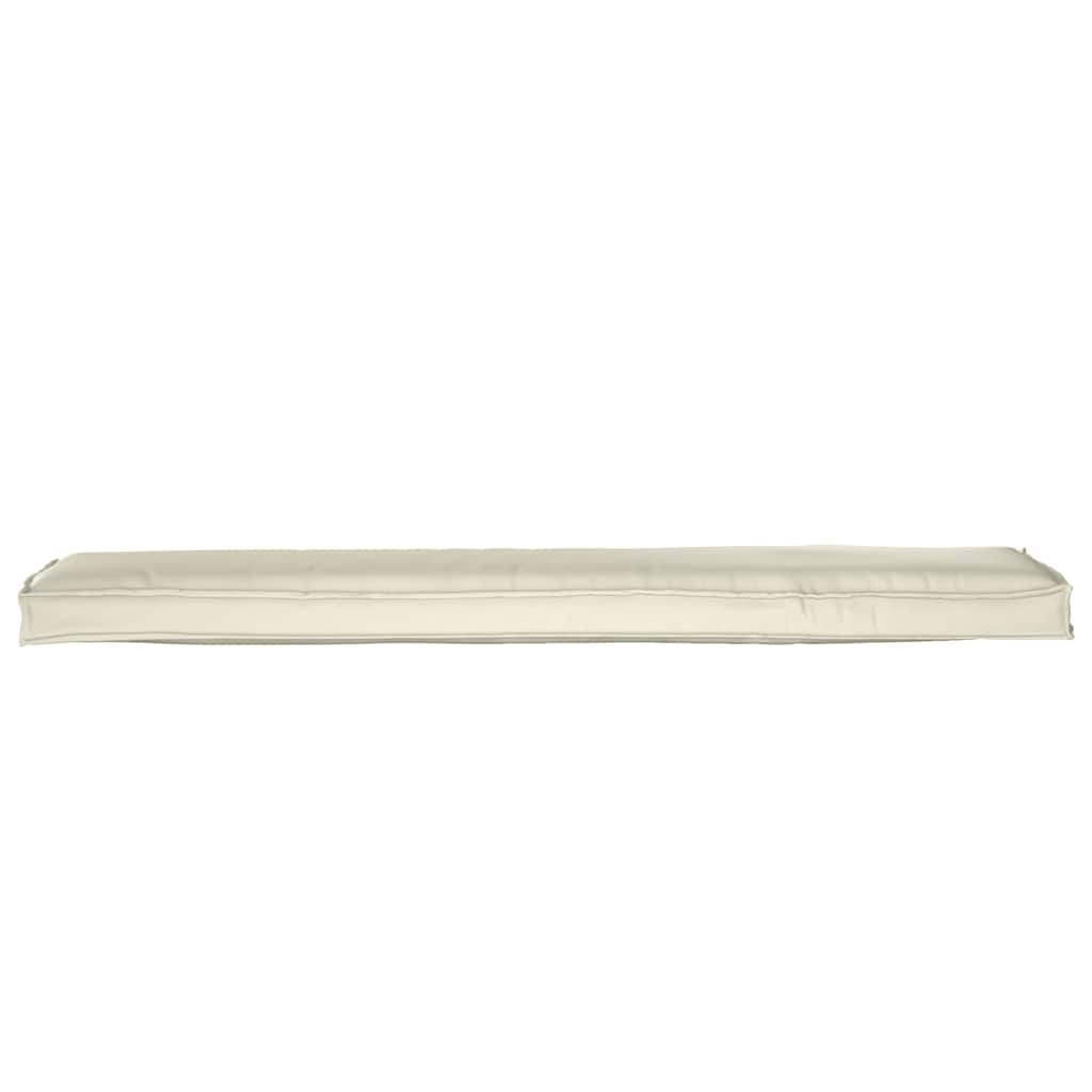 Set jastučića za palete 2 pcs Krema 180 x 40 x 8 cm