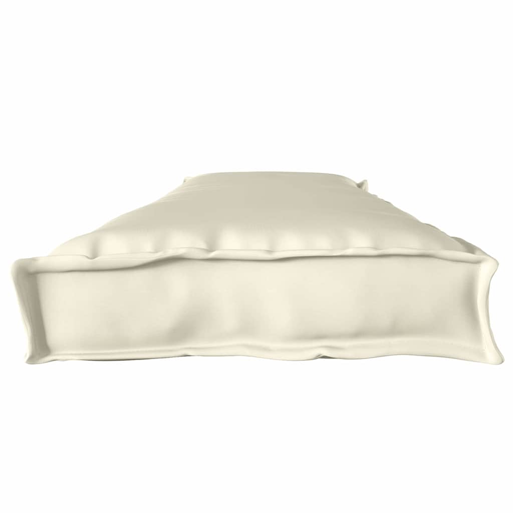 Set jastučića za palete 2 pcs Krema 180 x 40 x 8 cm