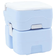Kamperski WC Svijetloplava i bijela 41,5 x 36,5 x 42 cm
