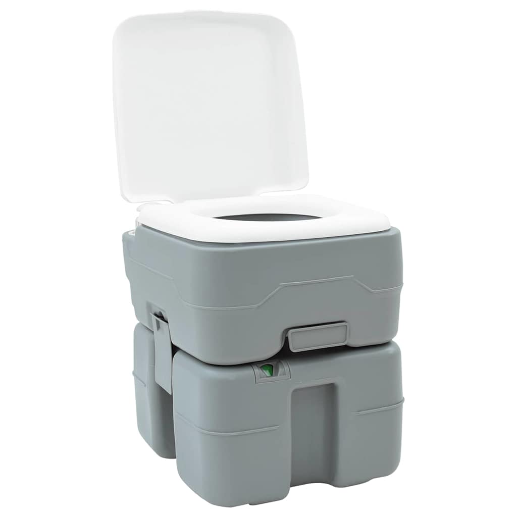 Kamperski WC set 2 pcs Siva 50,5 x 33 x 103 cm