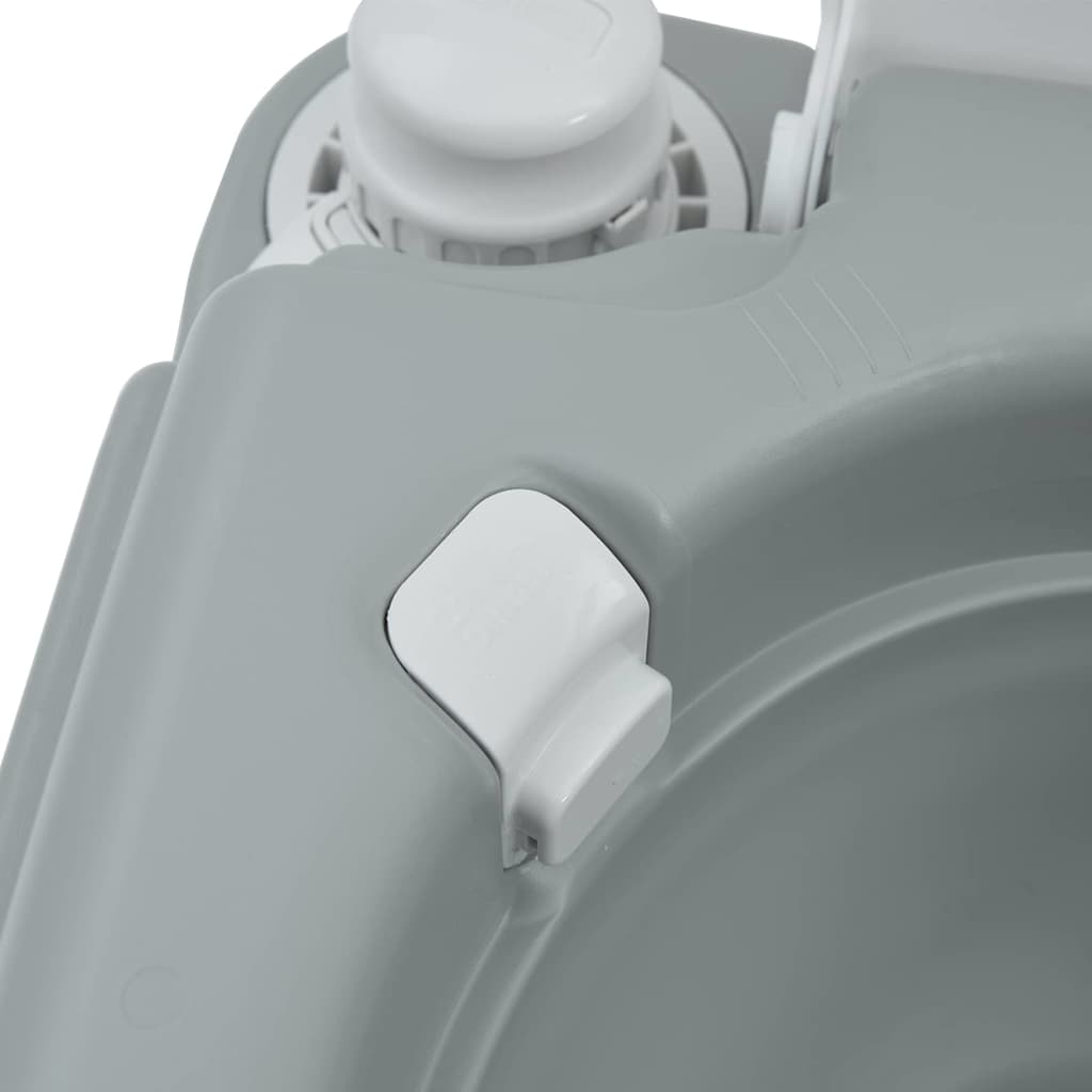 Kamperski WC Siva i bijela 41,5 x 36,5 x 37,5 cm Polietilen