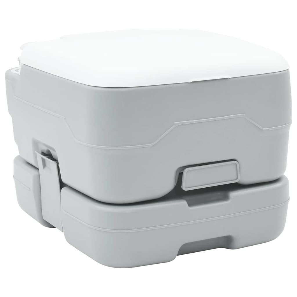 Kamperski WC Siva i bijela 41,5 x 36,5 x 30 cm Polietilen