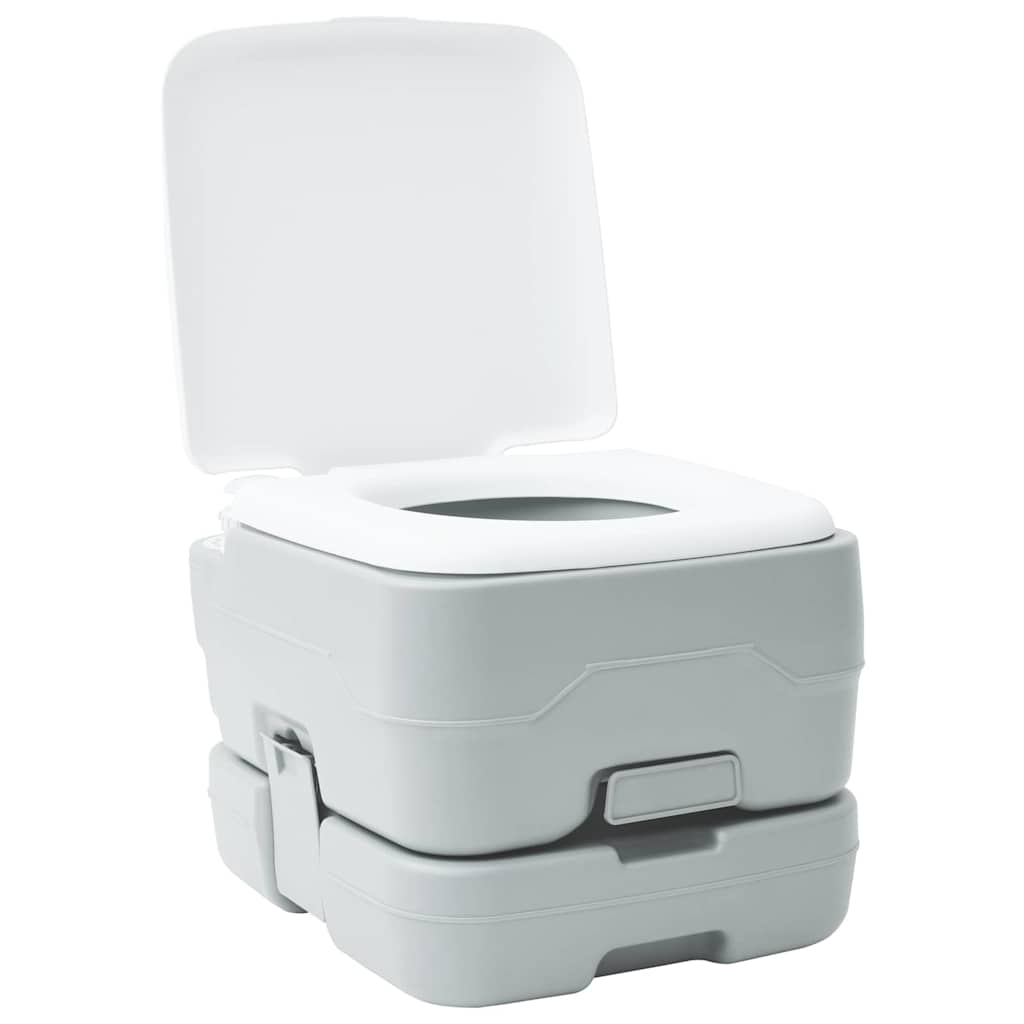 Kamperski WC Siva i bijela 41,5 x 36,5 x 30 cm Polietilen