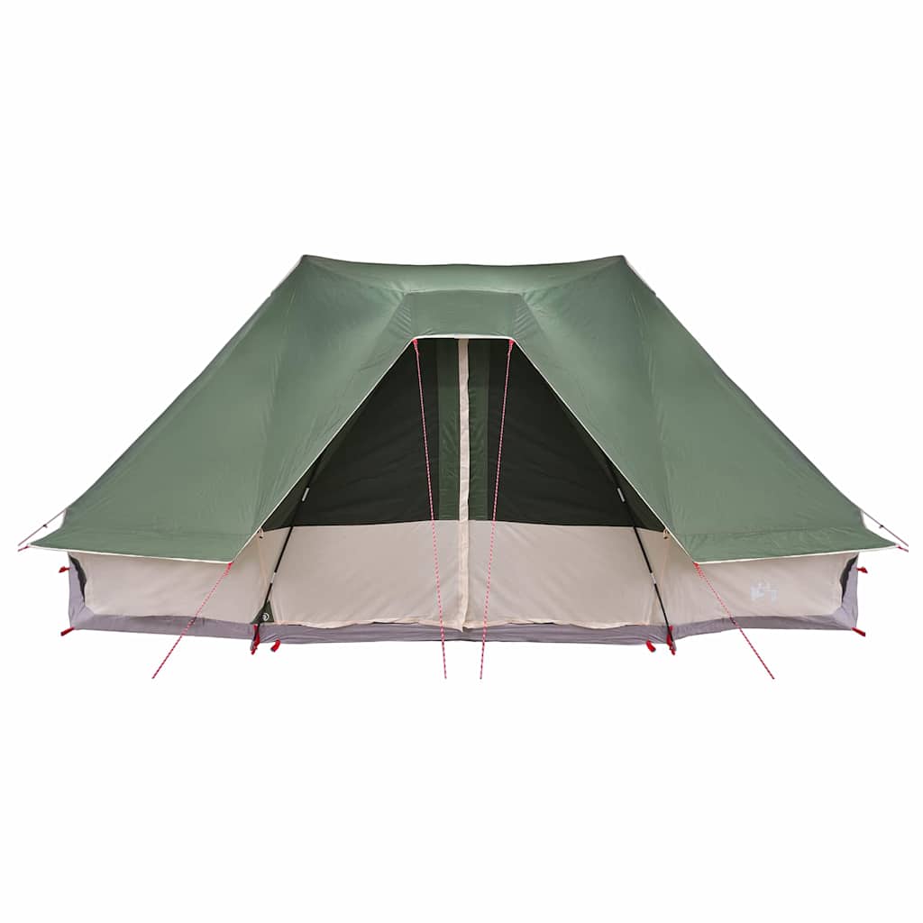 Tipi šator s krovom s pohranom Zelena 680 x 430 x 270 cm taft