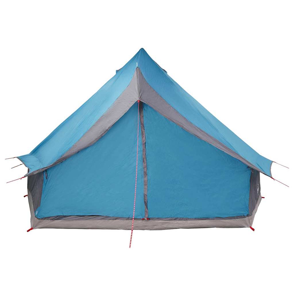 Tipi šator s krovom s pohranom Plava 400 x 346 x 250 cm taft