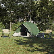 Kamping šator s krovom Zelena 320 x 275 x 190 cm taft