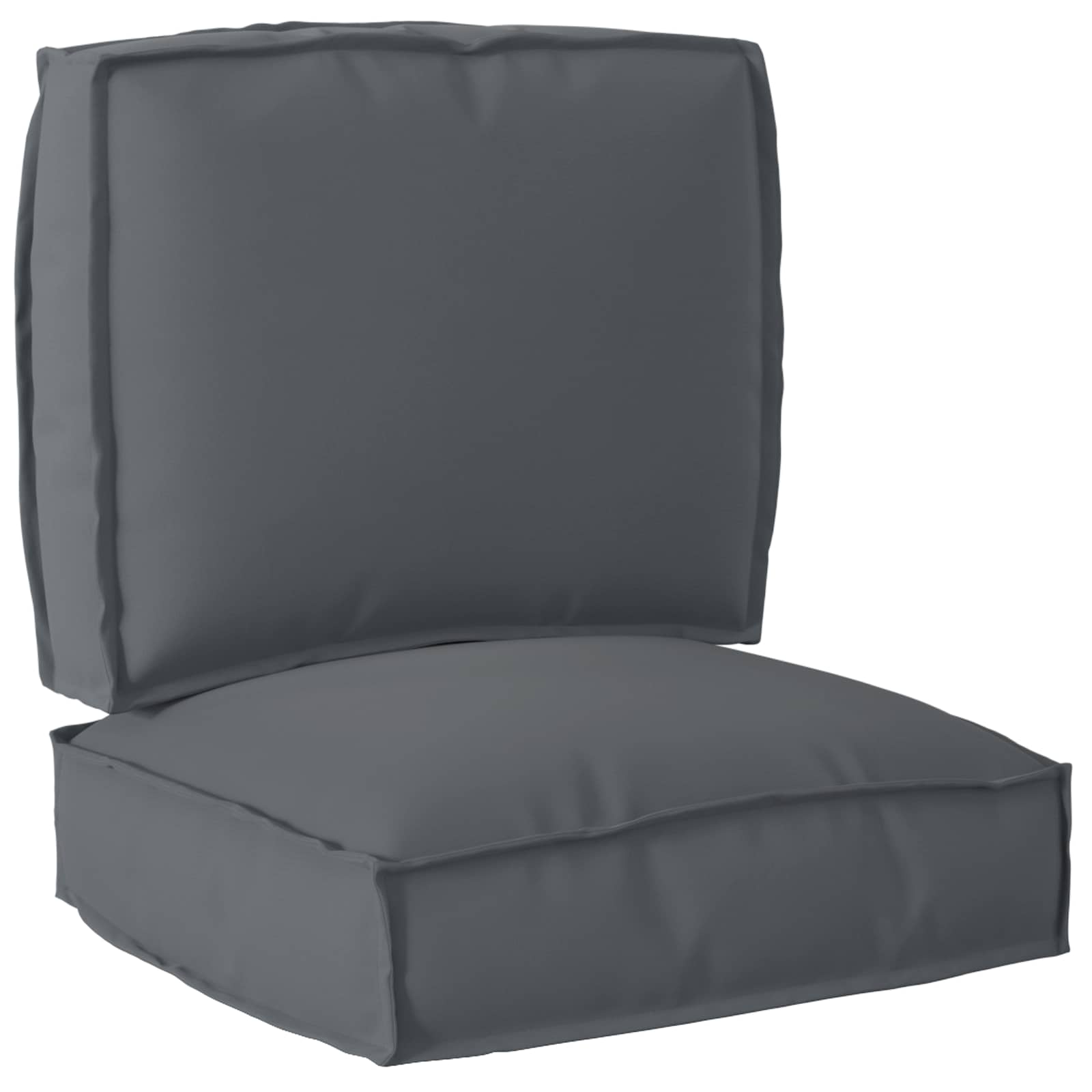 Set jastučića za palete 2 pcs Antracit Oxford tkanina