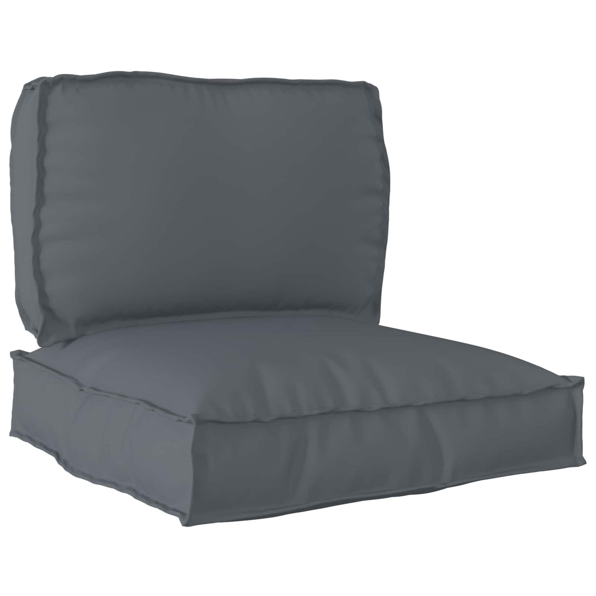 Set jastučića za palete Oxford tkanina Antracit 70 x 70 x 12 cm