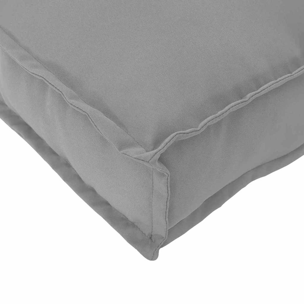 Set jastučića za palete 2 pcs Siva Oxford tkanina