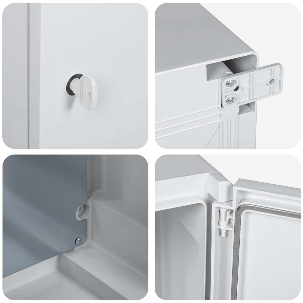 Upravljački ormar Siva 57 x 24,5 x 70 cm ABS plastika