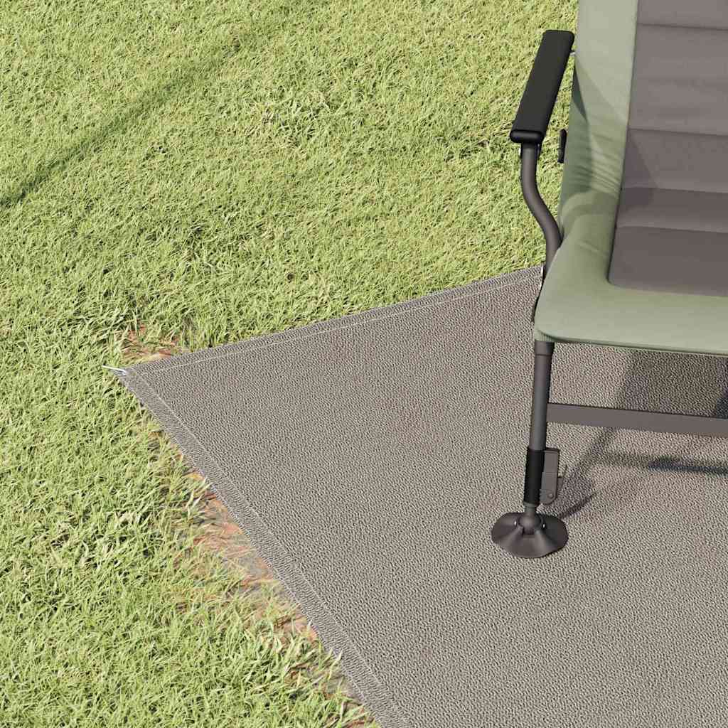 Teppi za šator Svijetlo siva 400 x 200 cm Polietilen