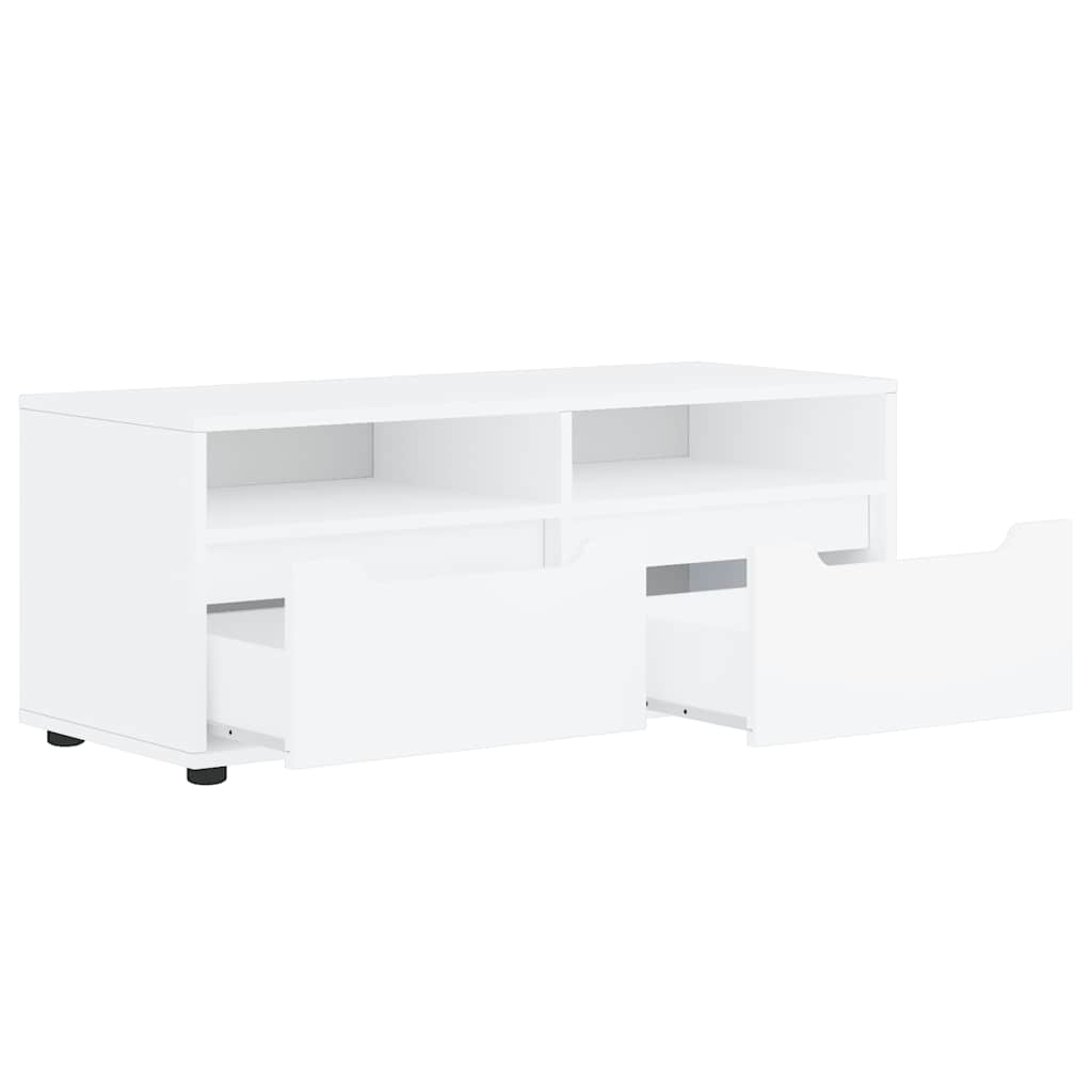TV ormarić VISNES Bijeli 100x40x38 cm Inženirsko drvo
