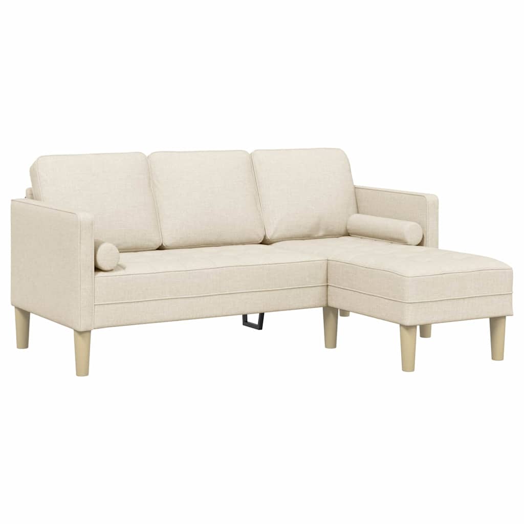 Set sofe s jastukom Laneno platno Poliester